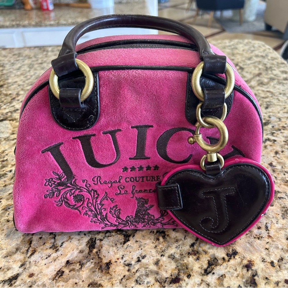 VINTAGE JUICY COUTURE BOWLING BAG